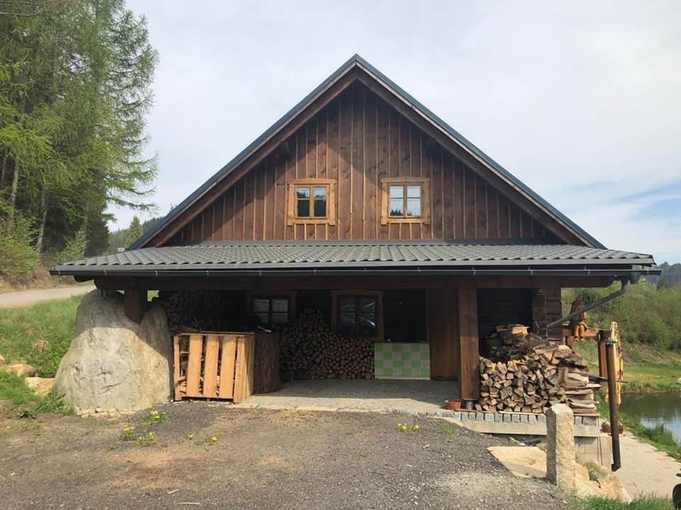 Chata Pod Dubem Plavy Exterior photo